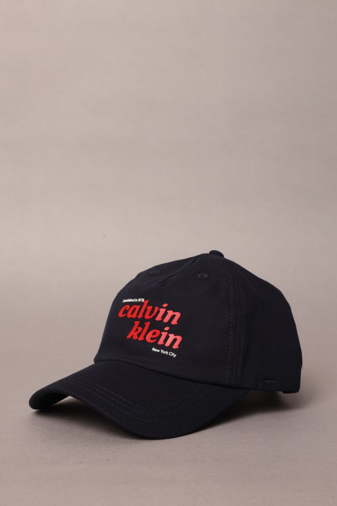 Boné Calvin Klein Jeans 5 Gomos Signatura Round - Marinho