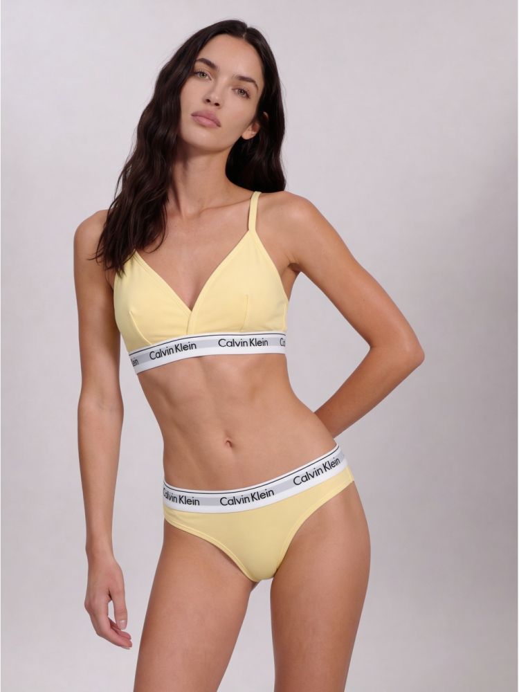 Fio Dental Modern Cotton - Amarelo Claro