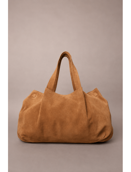 Bolsa Grande Calvin Klein Camurça Dupla Função - Havana Bolsa Grande Calvin Klein Camurça Dupla Função Havana u
