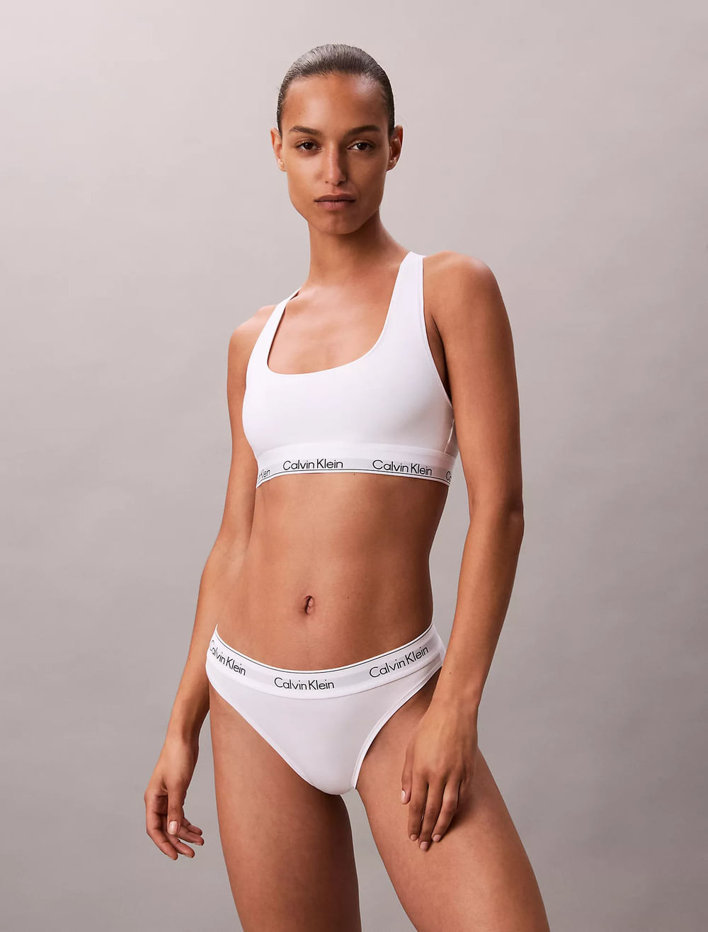 Top Nadador Icon Cotton Modal - Branco - Top Nadador Icon Cotton Modal Branco m