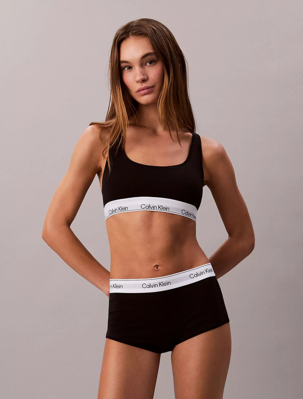 Top Nadador Icon Cotton Modal - Preto - Top Nadador Icon Cotton Modal Preto m