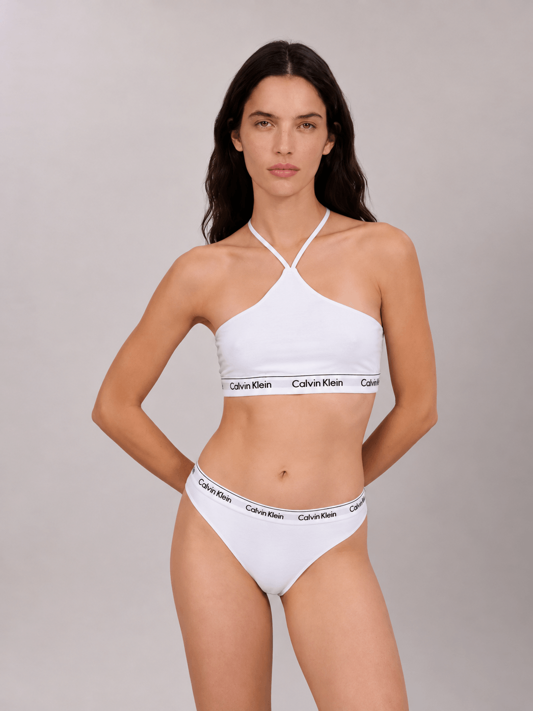 Top Frente Única Modern Cotton - Branco - Top Frente Única Modern Cotton Branco p