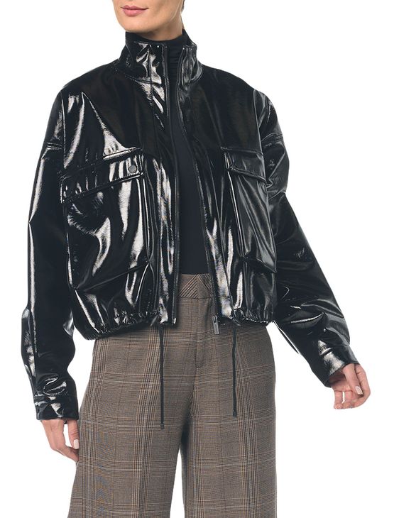 jaqueta vinil masculina