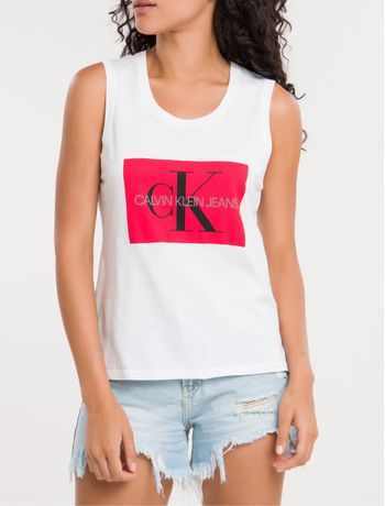 Blusas Femininas. Camisetas E Regatas - Calvin Klein