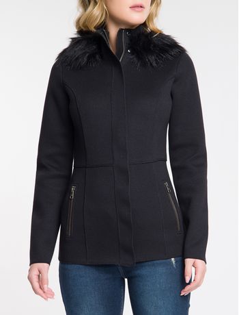 casaco de frio calvin klein feminino