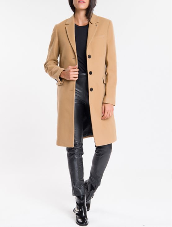 casaco caqui feminino