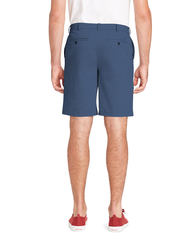 Bermuda Básica Chino Color Regular Masculino Azul Izod
