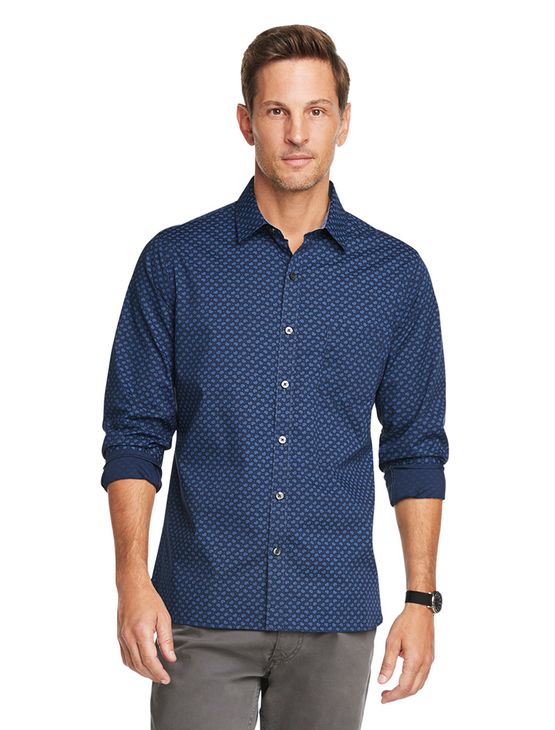 pantalon verde camisa azul