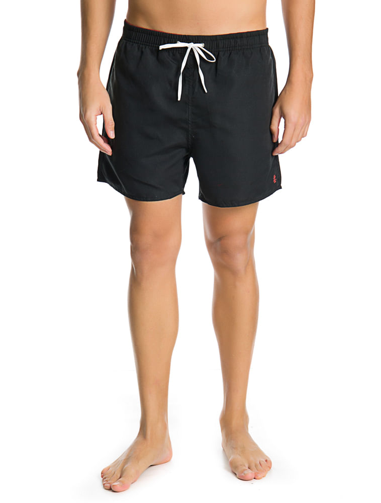 Shorts Swim Básico Slim Masculino Preto Izod