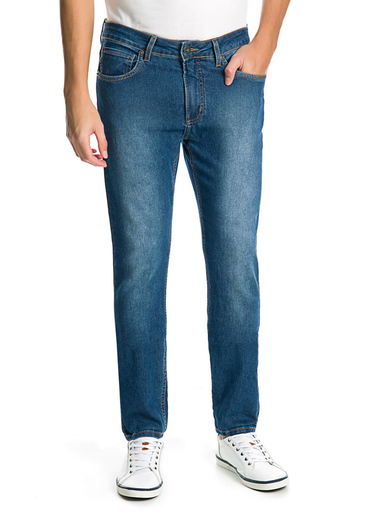 Calça Jeans Skinny Slim Masculino Izod