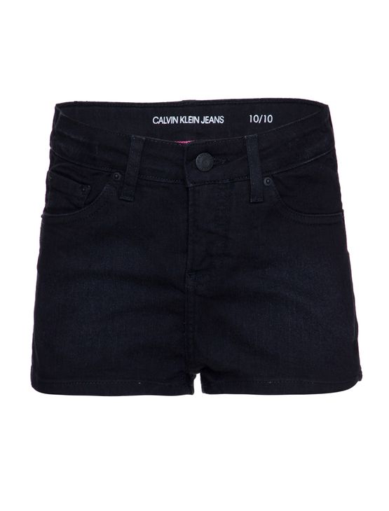 shorts jeans preto feminino cintura alta