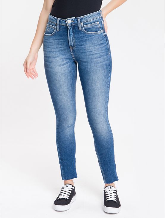 calça jeans feminina azul marinho