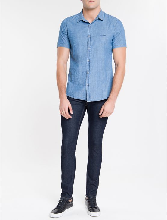 calça cintura baixa masculina