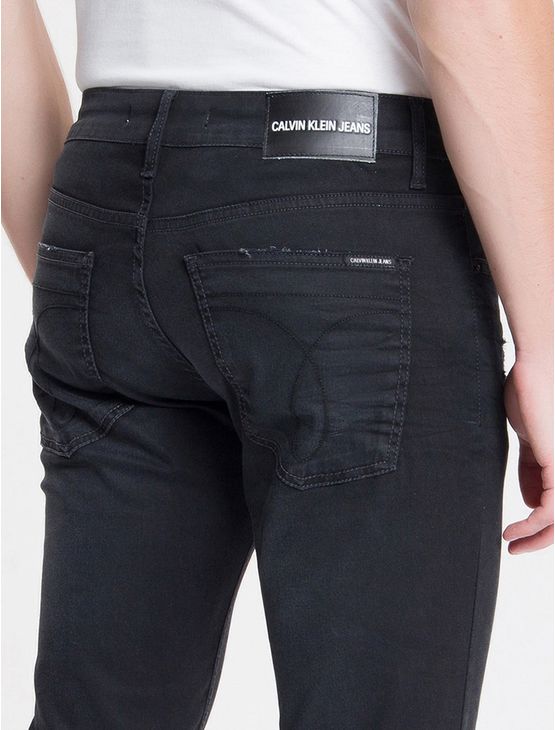 calça jeans preta calvin klein masculina