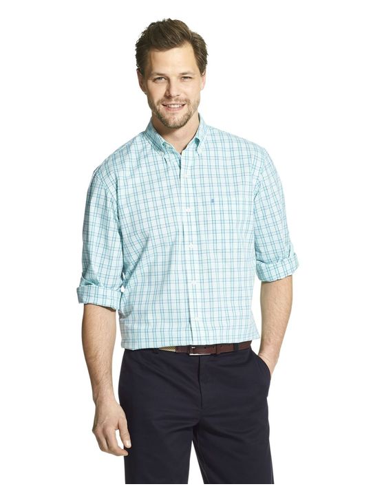 blusa xadrez verde masculina