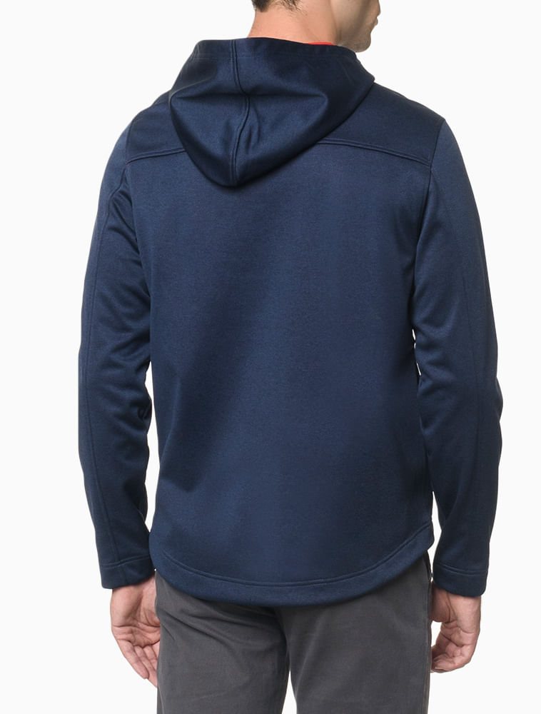 Jaqueta Malha Regular Masculino Azul Marinho Izod