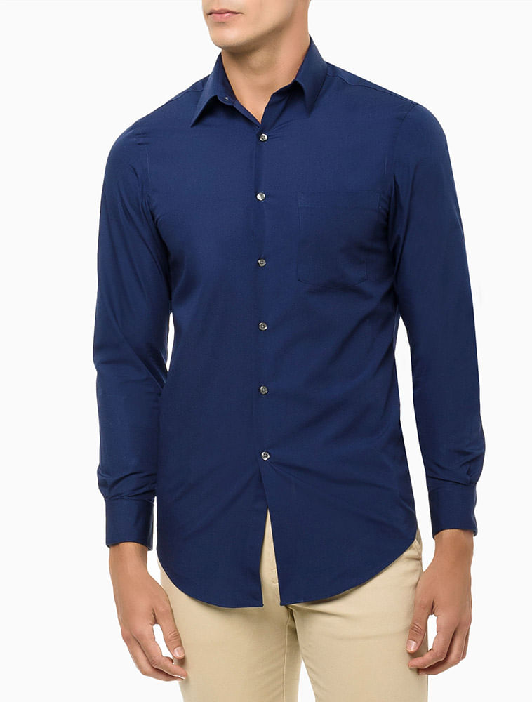 Camisa Mg/L Básica Van Heusen Elastano