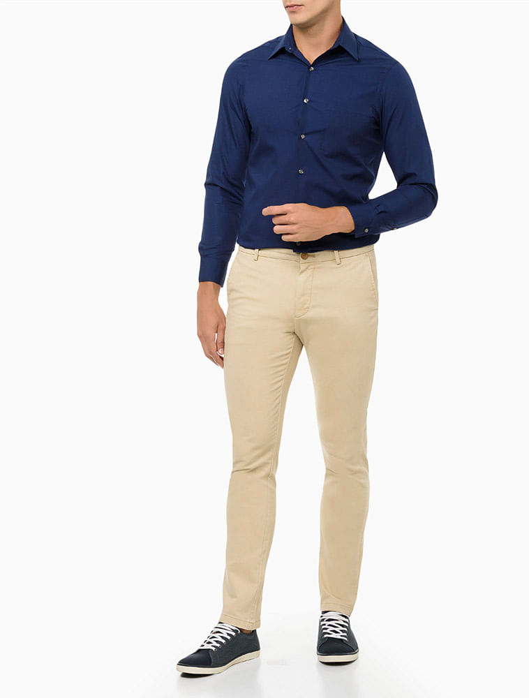 Camisa Mg/L Básica Van Heusen Elastano