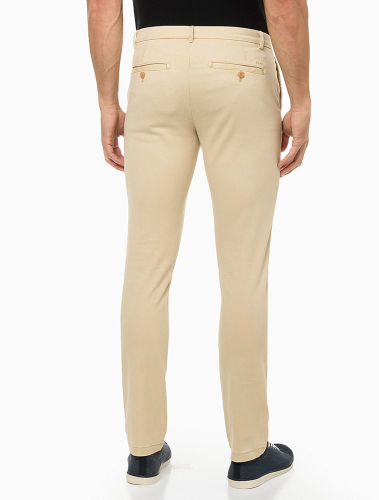 Calça Bolso Faca Chino Strech Izod