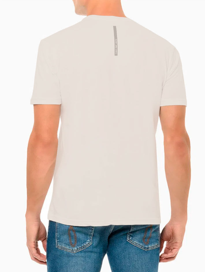 Camiseta Masculina Slim Estampada House Cidades Cinza Mescla Calvin Klein  Jeans - Renner