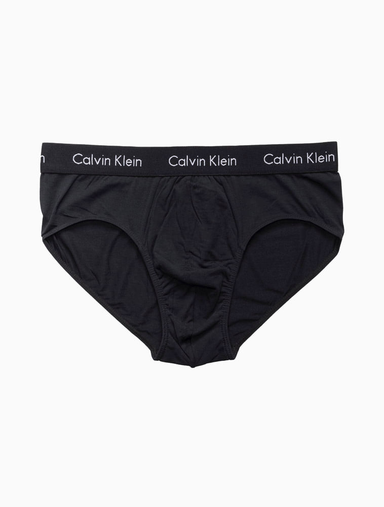 Cueca Brief de Modal Calvin Klein Underwear - Preto