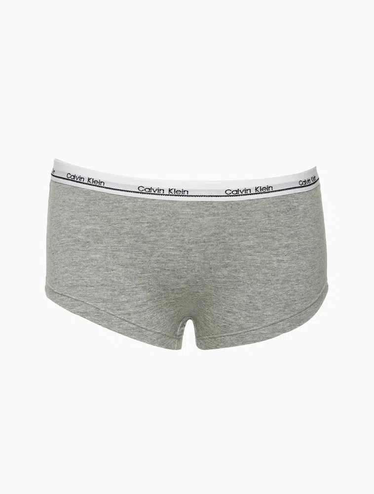 Kit 3 Calcinhas Infantil Algodão Carrossel Elástico Estampado Underwear Calvin Klein - Multicolor