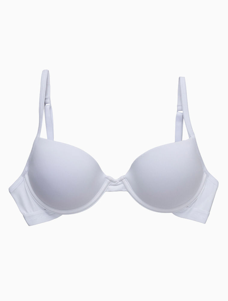 Sutiã Feminino Push Up Soft Touch Calvin Klein Underwear - Branco