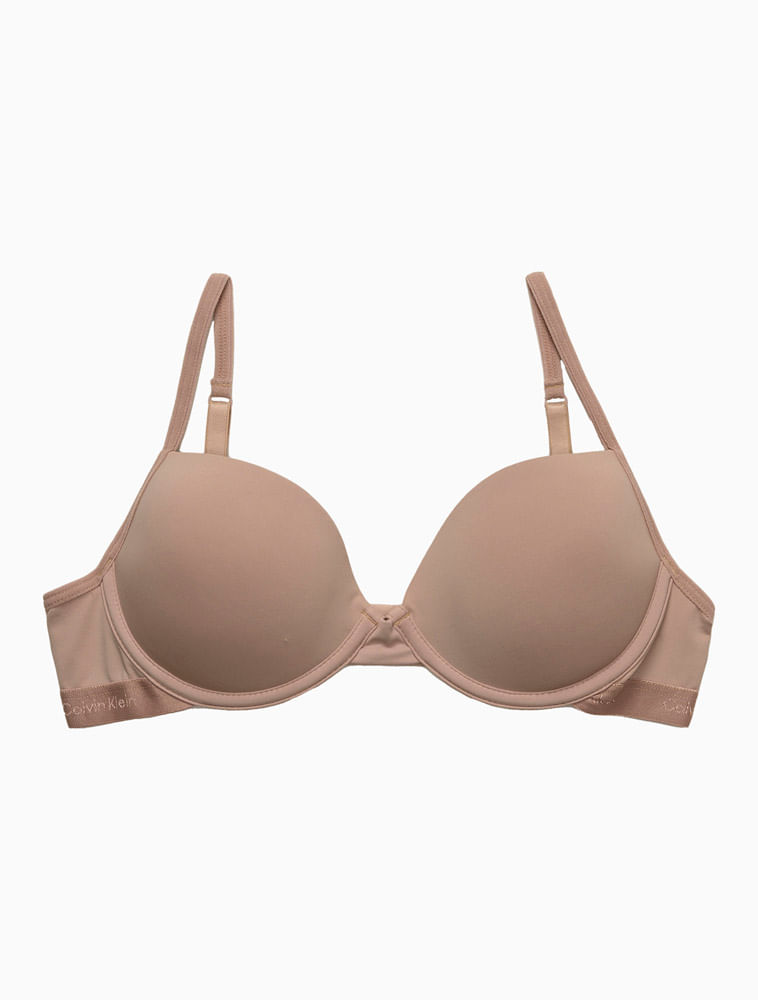 Sutiã Feminino Push Up Soft Touch Calvin Klein Underwear - Skin Médio