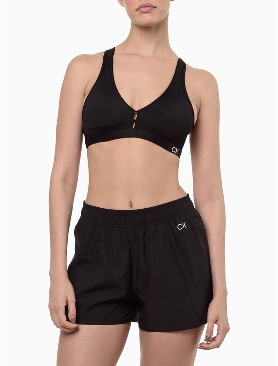 Short Feminino Com Bermuda Compressão Calvin Klein Performance – Preto Short Feminino Com Bermuda Compressão Calvin Klein Performance Preto p
