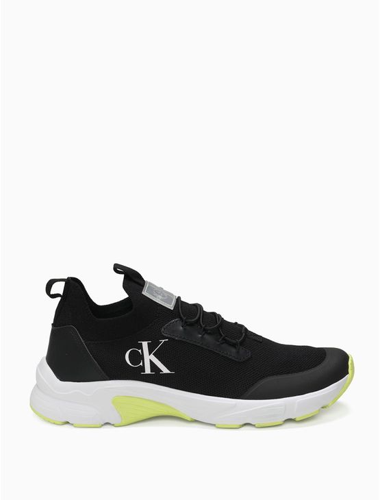 Tênis Calvin Klein Jeans Baixo New Runner Knitt - Preto Tênis Calvin Klein Jeans Baixo New Runner Knitt Preto 41