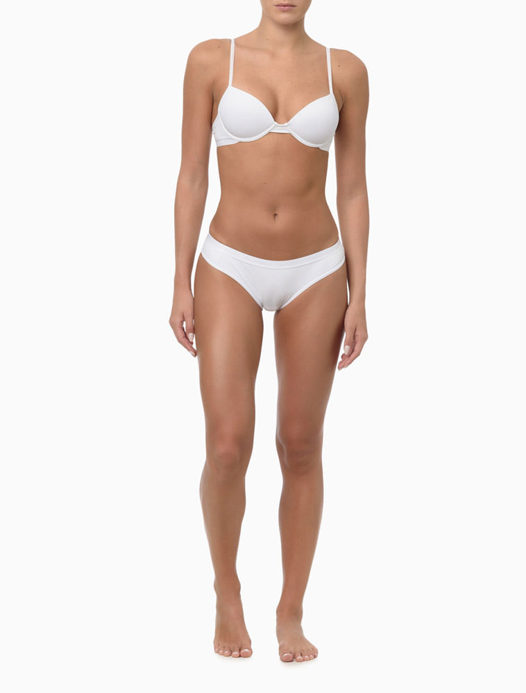 Sutiã Feminino Push Up Soft Touch Calvin Klein Underwear - Branco