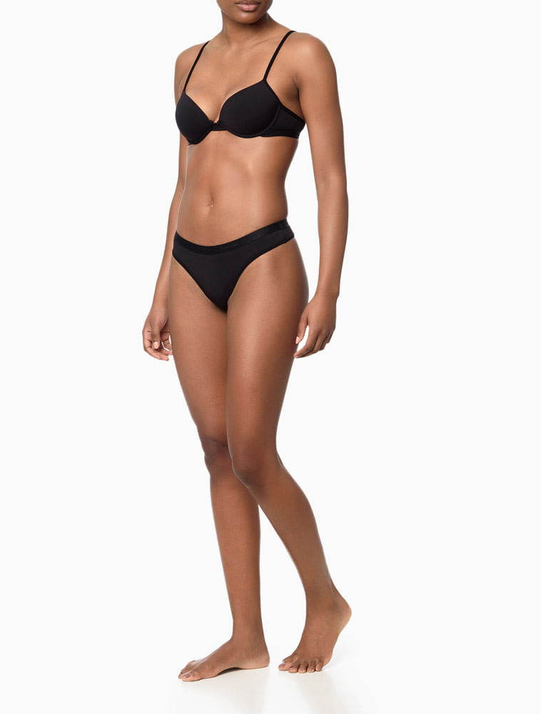 Sutiã Feminino Push Up Soft Touch Calvin Klein Underwear - Preto