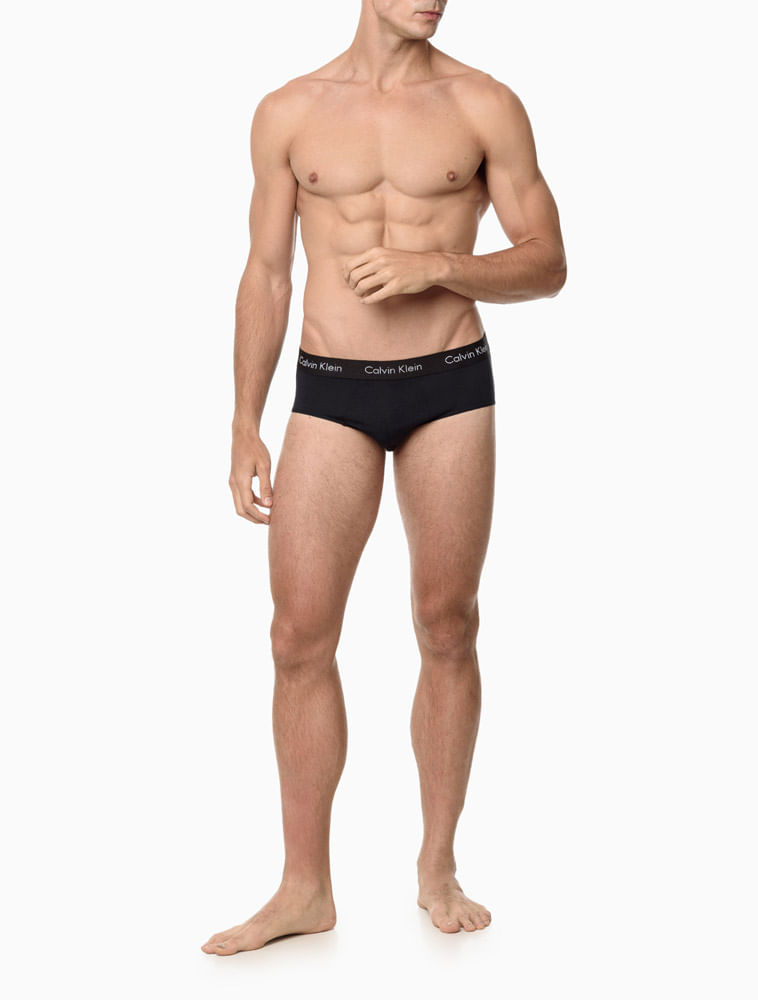 Cueca Brief de Modal Calvin Klein Underwear - Preto