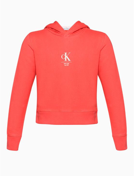 Casaco Menina Contraste Calvin Klein Jeans - Melancia Casaco Menina Contraste Calvin Klein Jeans Melancia 8