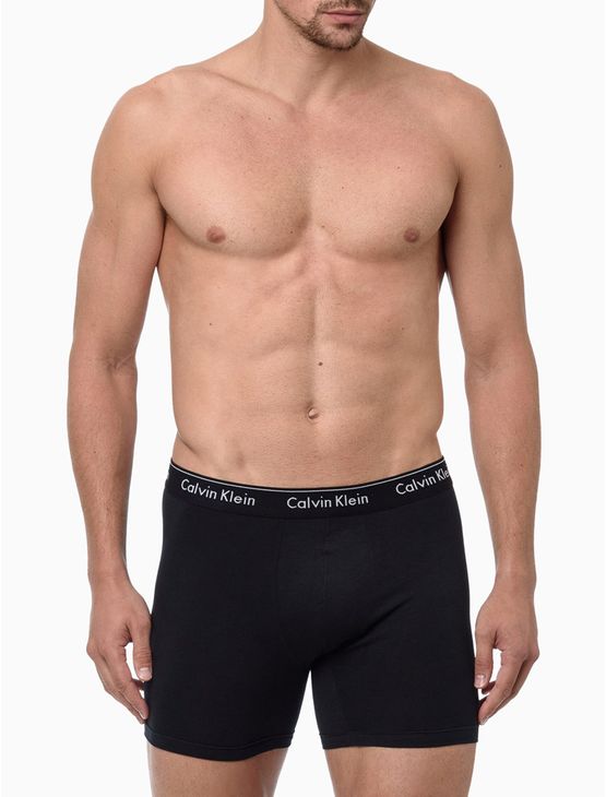 Cueca Boxer Básica Elástico Logo