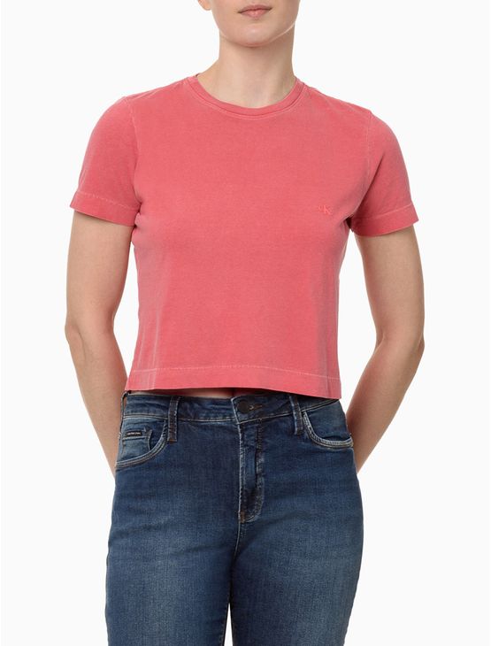 Camiseta Feminina Estonada - Melancia Camiseta Feminina Estonada Melancia Pp