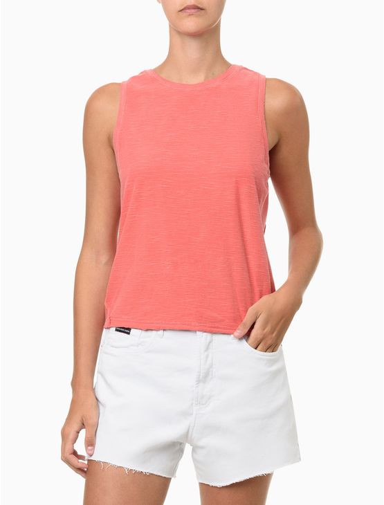 Regata Feminina Recortes – Melancia Regata Feminina Recortes Melancia p