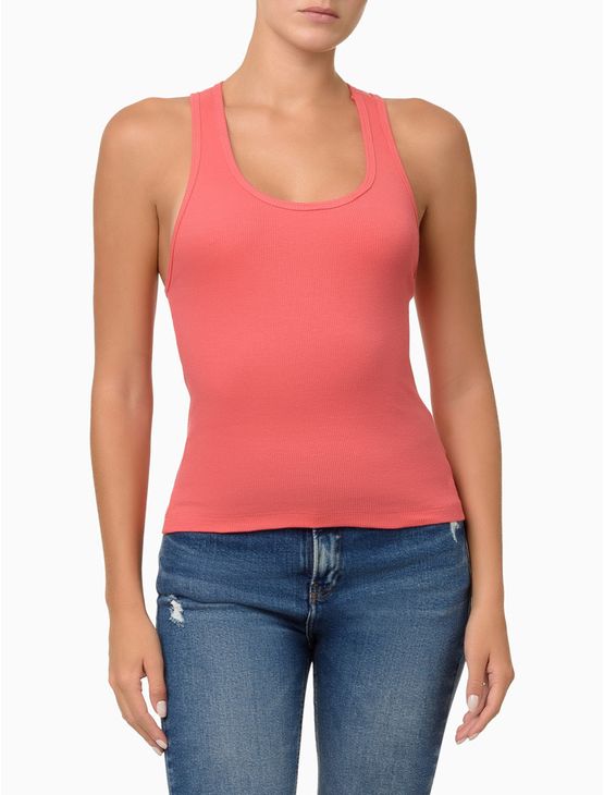 Regata Feminina Logo Bordado - Melancia Regata Feminina Logo Bordado Melancia p