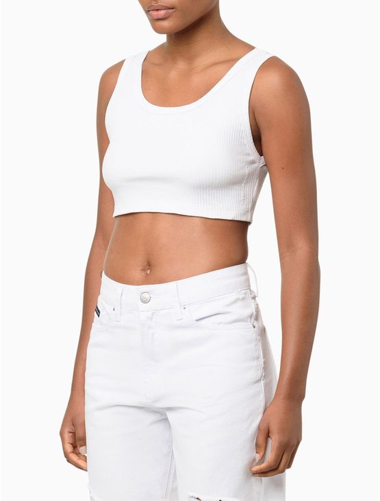 Blusa Feminina Corset Glitter - Branco 2 Blusa Feminina Corset Glitter Branco 2 m