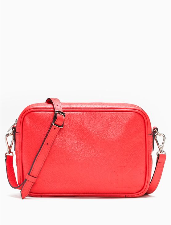 Bolsa Feminina Média Queima Calvin Klein Jeans - Melancia Bolsa Feminina Média Queima Calvin Klein Jeans Melancia u