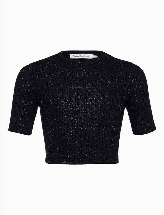 Camiseta Menina Jato Glitter - Preto Camiseta Menina Jato Glitter Preto 12
