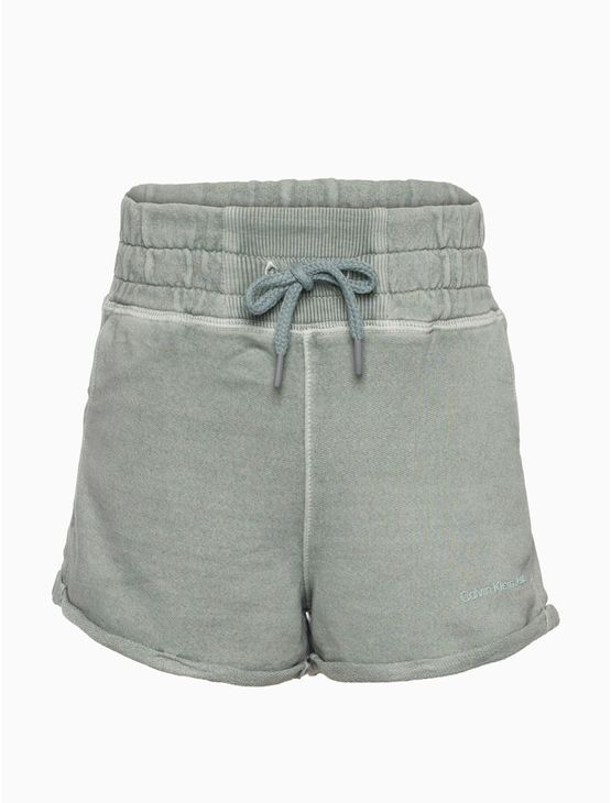 Shorts Menina Moletom Pigmento – Verde Shorts Menina Moletom Pigmento Verde 14