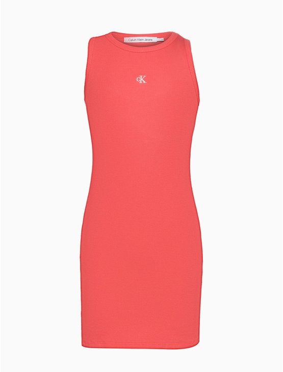 Vestido Menina Ribana Básica – Melancia Vestido Menina Ribana Básica Melancia 6