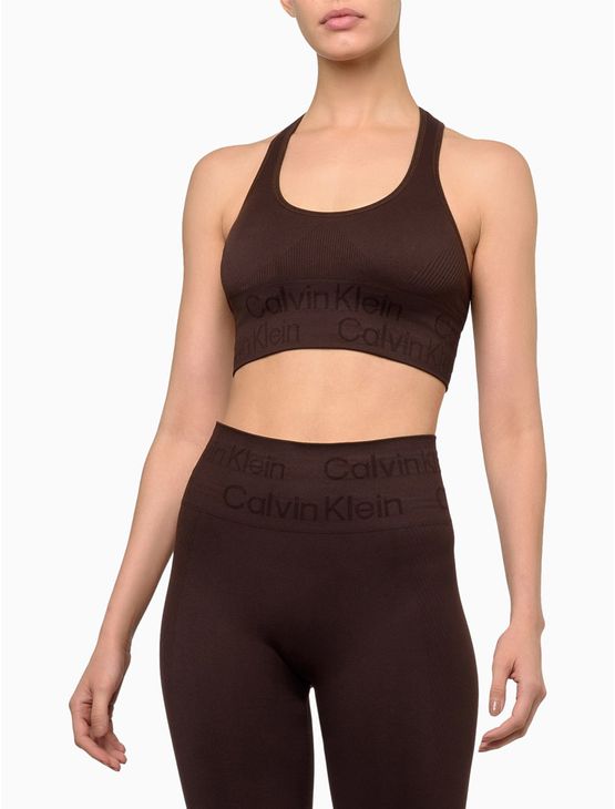 Top Nadador Tonal Logo Seamless Sport - Havana Top Nadador Tonal Logo Seamless Sport Havana p