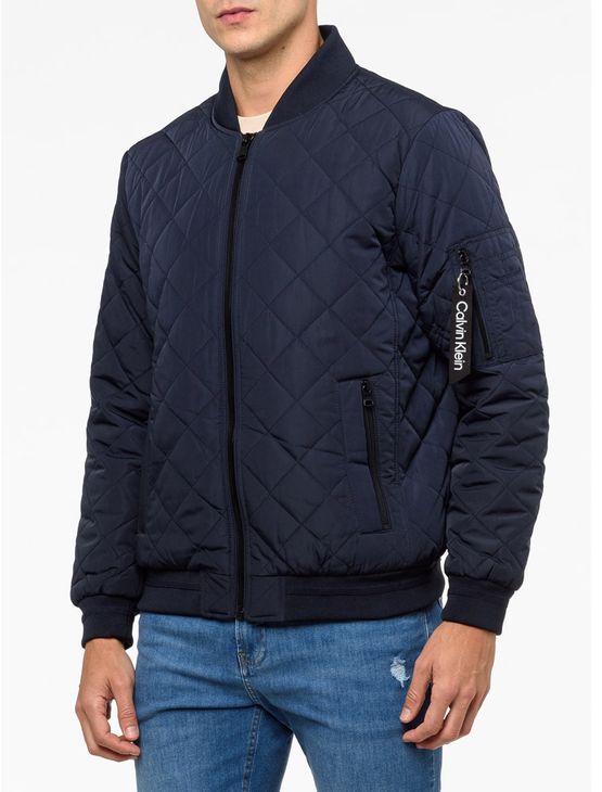 Jaqueta Masculina Bomber Calvin Klein - Marinho Jaqueta Masculina Bomber Calvin Klein Marinho m