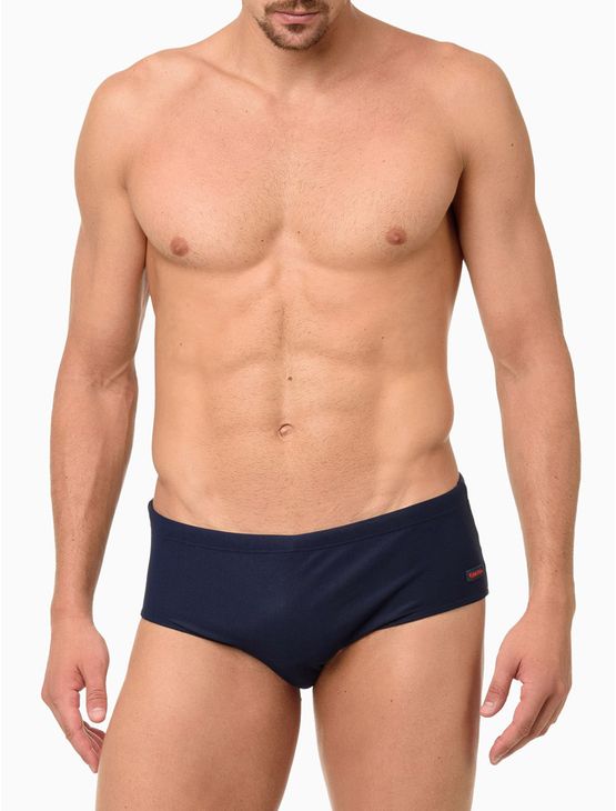 Sunga Brief Lisa Piquet Calvin Klein Swimwear – Marinho Sunga Brief Lisa Piquet Calvin Klein Swimwear Marinho Gg