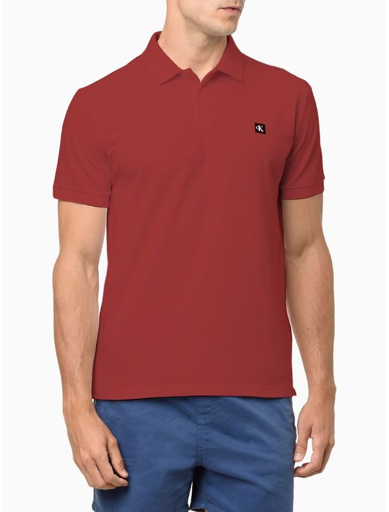 Polo Masculina Premium Calvin Klein Jeans – Vermelho Polo Masculina Premium Calvin Klein Jeans Vermelho Pp