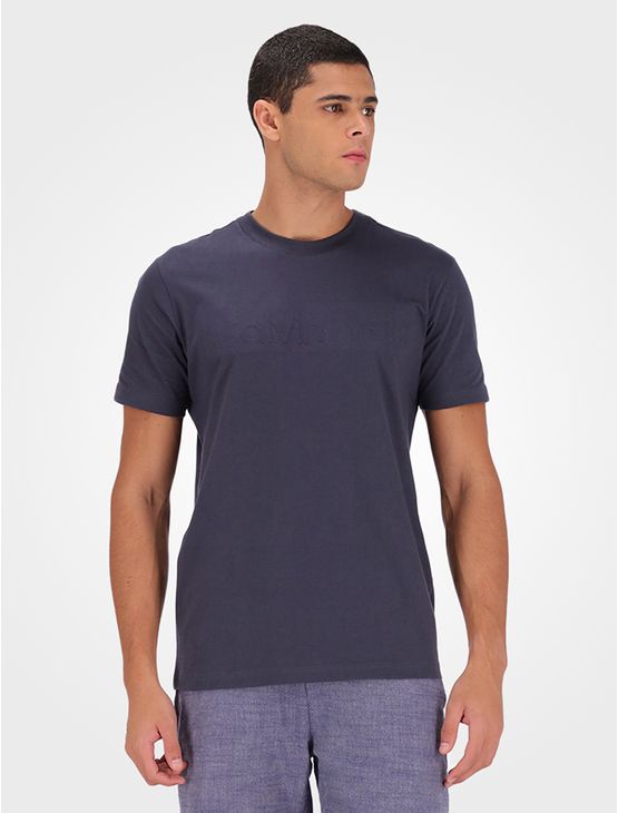 Camiseta Masculina Embossing – Marinho Camiseta Masculina Embossing Marinho p