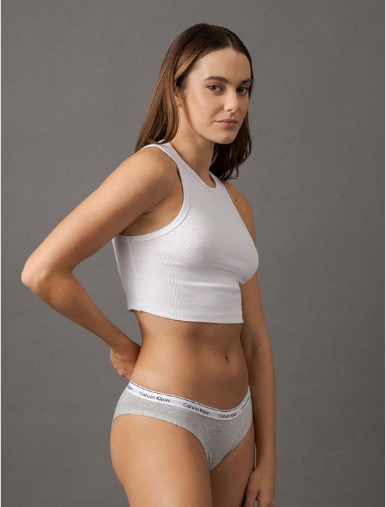 Kit 4 Calcinhas Tangas Mini Modern Cotton Calvin Klein Underwear