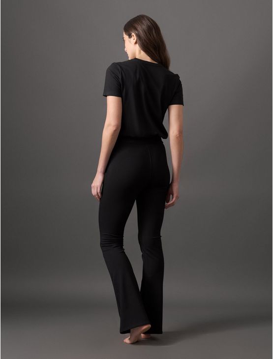 Calça Feminina Pantalona Intense Modal Calvin Klein Underwear - Preto Calça Feminina Pantalona Intense Modal Calvin Klein Underwear Preto m